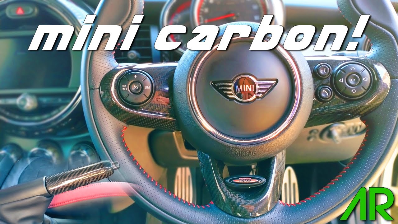 Установка отделки салона из углеродного волокна! | F56 MINI JOHN COOPER WORKS CARBON