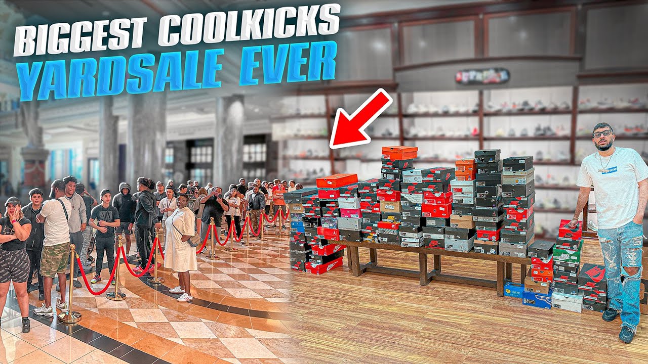 BIGGEST COOLKICKS YARDSALE EVER!