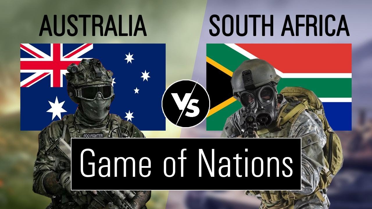 Australia vs South Africa military power comparison - 2021