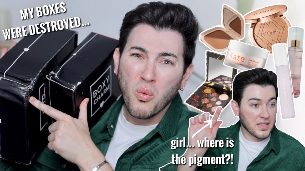 Boxycharm Double Unboxing! Premium vs Base Box! August 2021 try on