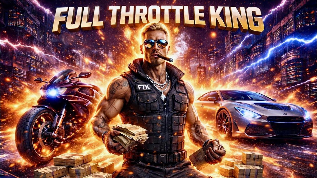 Full Throttle King | Flexion – High Energy Car Music 🚗🔥