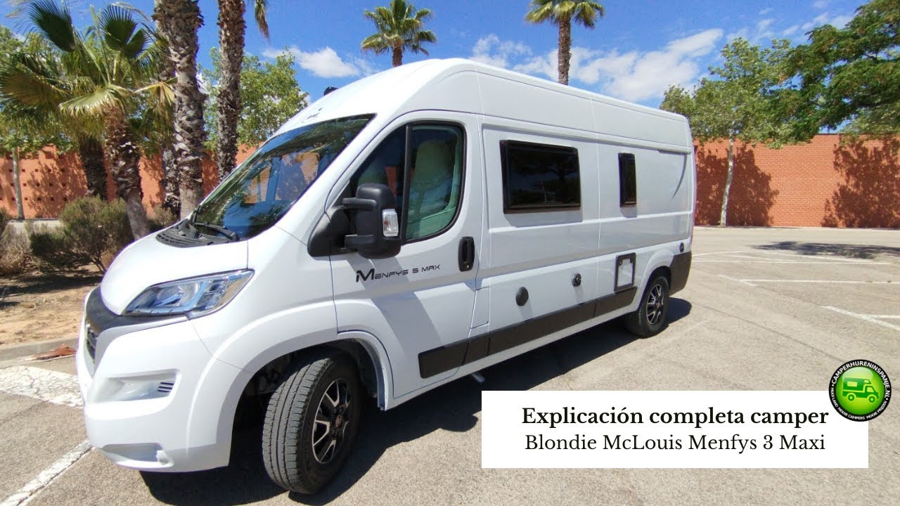 Explicación completa camper Blondie McLouis Menfis 3 maxi