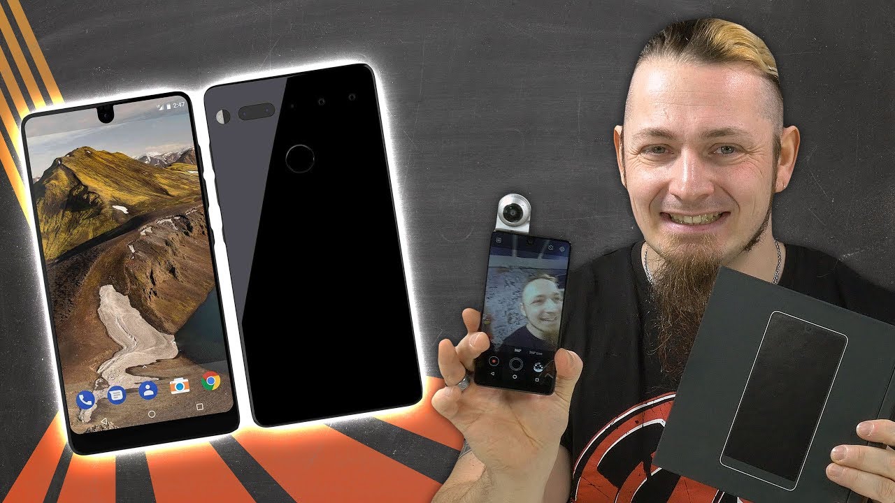 ESSENTIAL PHONE PH1 📱 Bezel-Less mal anders? [Review, Technik, German, Deutsch]