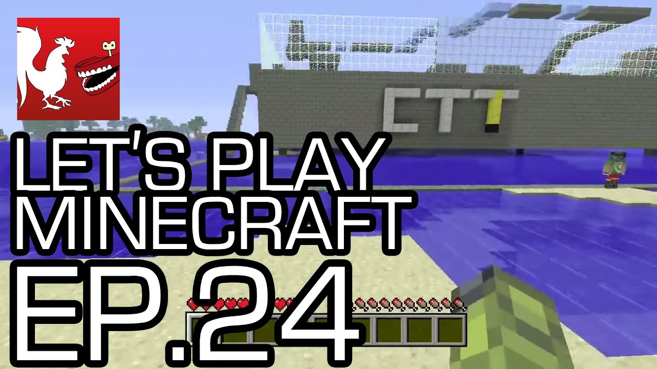 Let's Play Minecraft - Episode 24 - Capture the Tower! | Rooster Teeth
