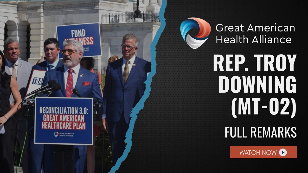 Rally for Reconciliation 3.0, Great American Health Alliance: U.S. Congressman Troy Downing