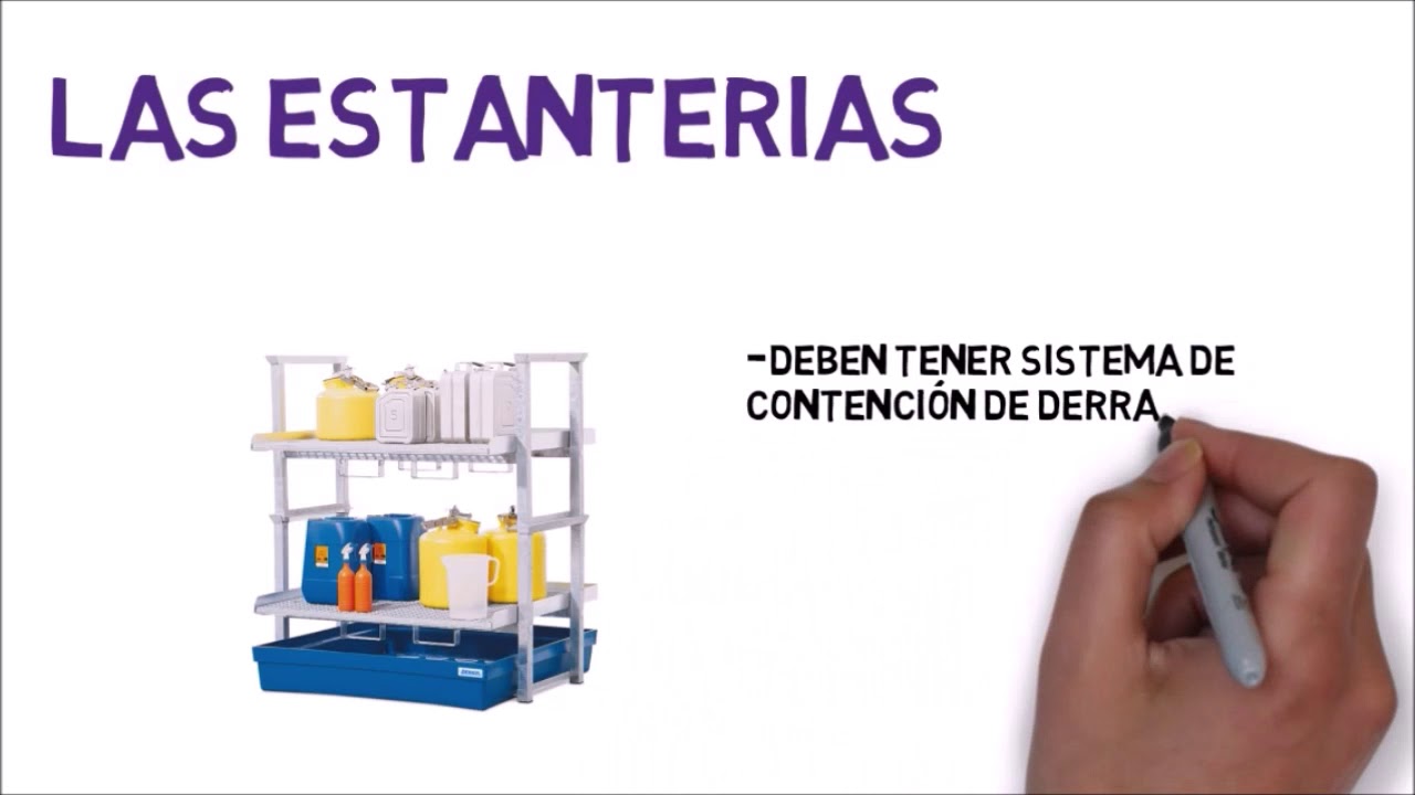 Almacenamiento de productos quimicos