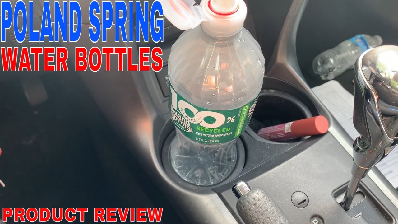 ✅ Бутылки для воды Poland Spring со спортивной крышкой 🔴