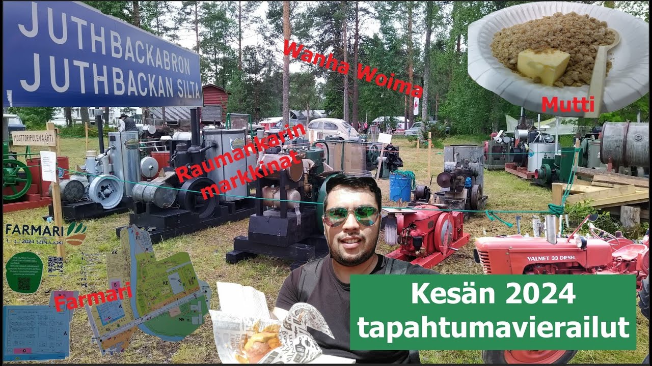 Kes&auml;n 2024 tapahtumavierailuja