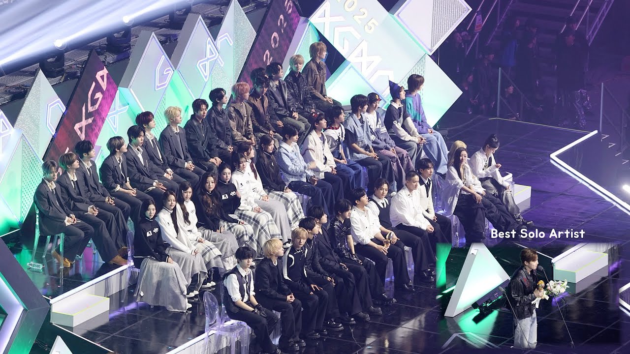EXO : SUHO 3관왕 수상 IDOLS Reaction (Hearts2Hearts, IVE, Stray Kids, AHOF, UNIS, KIOF) | KGMA • 251115