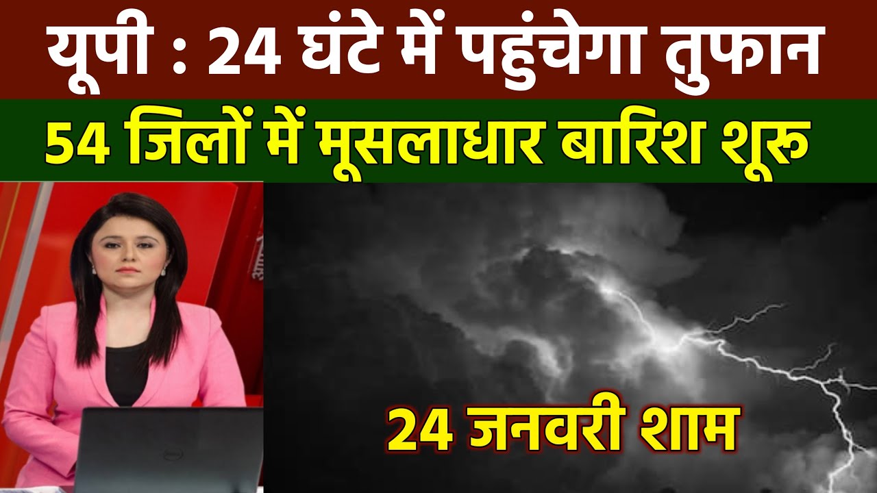 24 जनवरी का मौसम| today weather update, cold wave, #Mausam_ki_jankari #Lucknow_weather #आज_का_मौसम