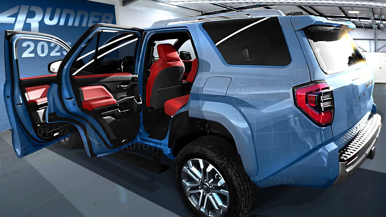 2025 Toyota 4Runner - INTERIOR & Color Options
