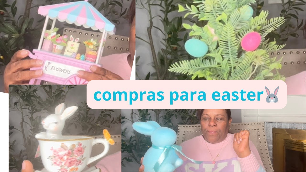 Haul de compras 🐰🐣🪺 /Compras para Easter/primavera  🌸🐣| #easterdecoration#ideas#easter