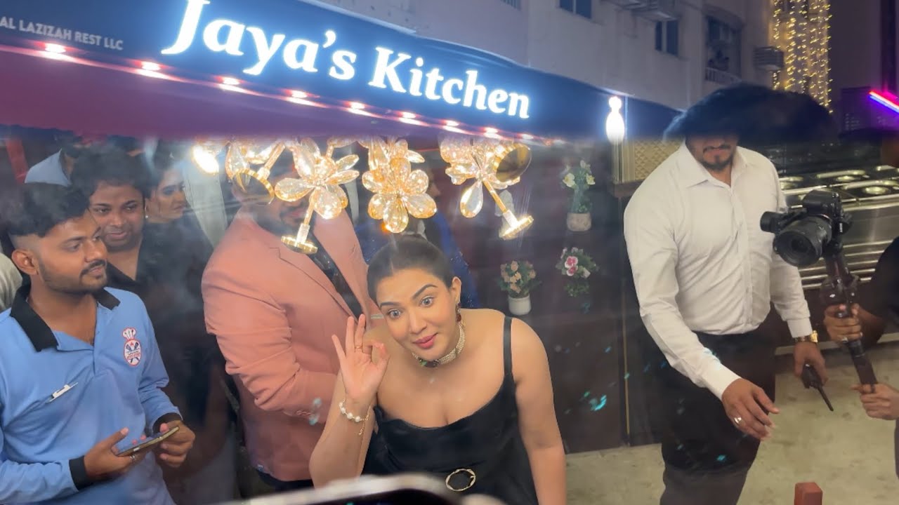 Jaya’s Kitchen #Honey Rose #Inaguration #Abushagara#2025