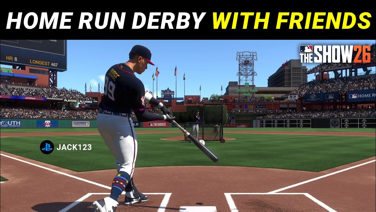 How To Start A Home Run Derby With Your Friends In MLB The Show 26