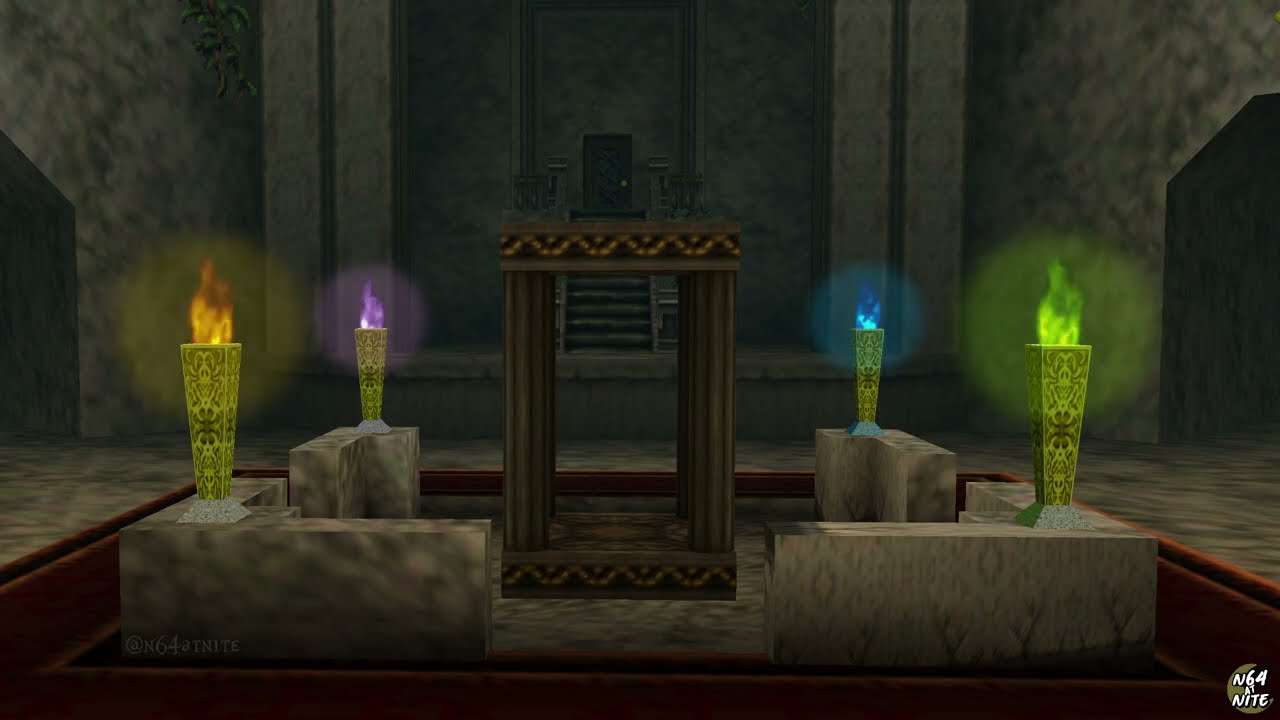 pov: You Stay the Night inside the Forest Temple in Ocarina of Time and it's Raining Outside + Music