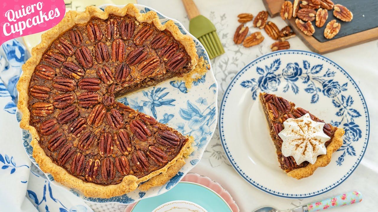 PECAN PIE 🥧 | EL MEJOR PASTEL AMERICANO DE NUECES | QUIERO CUPCAKES