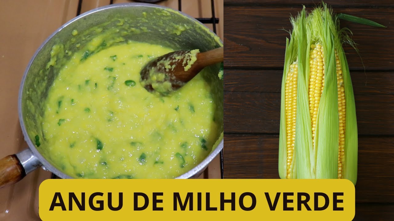 ANGU DE MILHO VERDE (POLENTA DE MILHO VERDE)