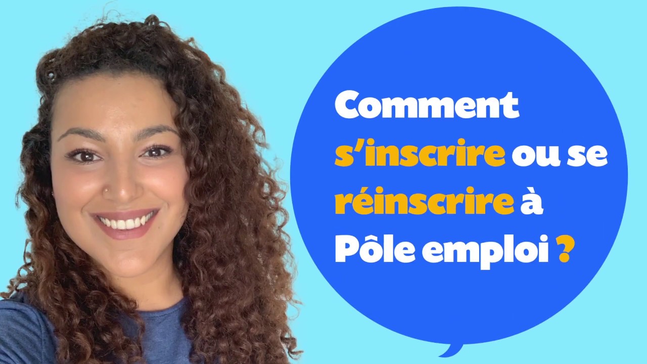 On est l&agrave; pour vous ! Avec P&ocirc;le Emploi :  L&rsquo;inscription ou la r&eacute;inscription &agrave; P&ocirc;le emploi (1/10)