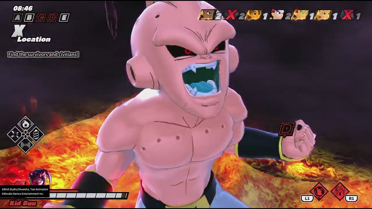 DRAGON BALL: THE BREAKERS Kid Buu Match