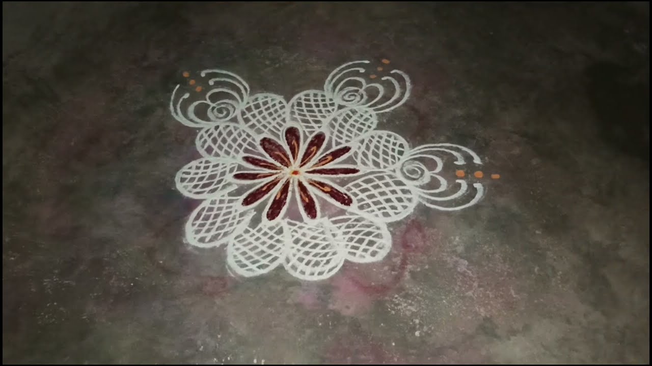 தினமும் ஒரு புதிய கோலம் #morning kolam #muggulu kolam #rangoli designs 