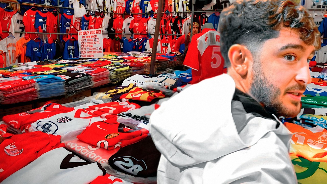 EL MERCADO DE ROPA FAKE M&Aacute;S GRANDE DE EUROPA 😱 EL GRAN BAZAR
