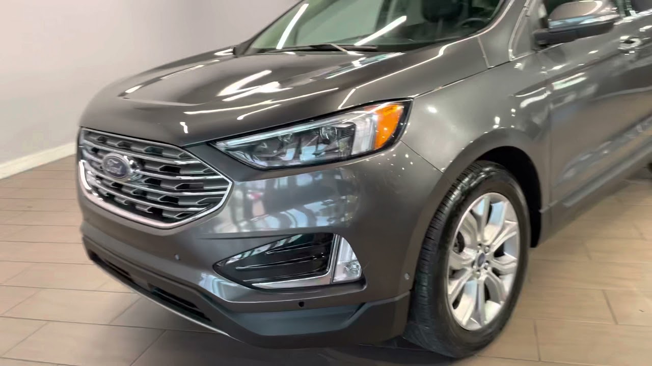 2019 FORD EDGE TITANIUM AWD 4D CROSSOVER 2.0L I4 TURBOCHARGED