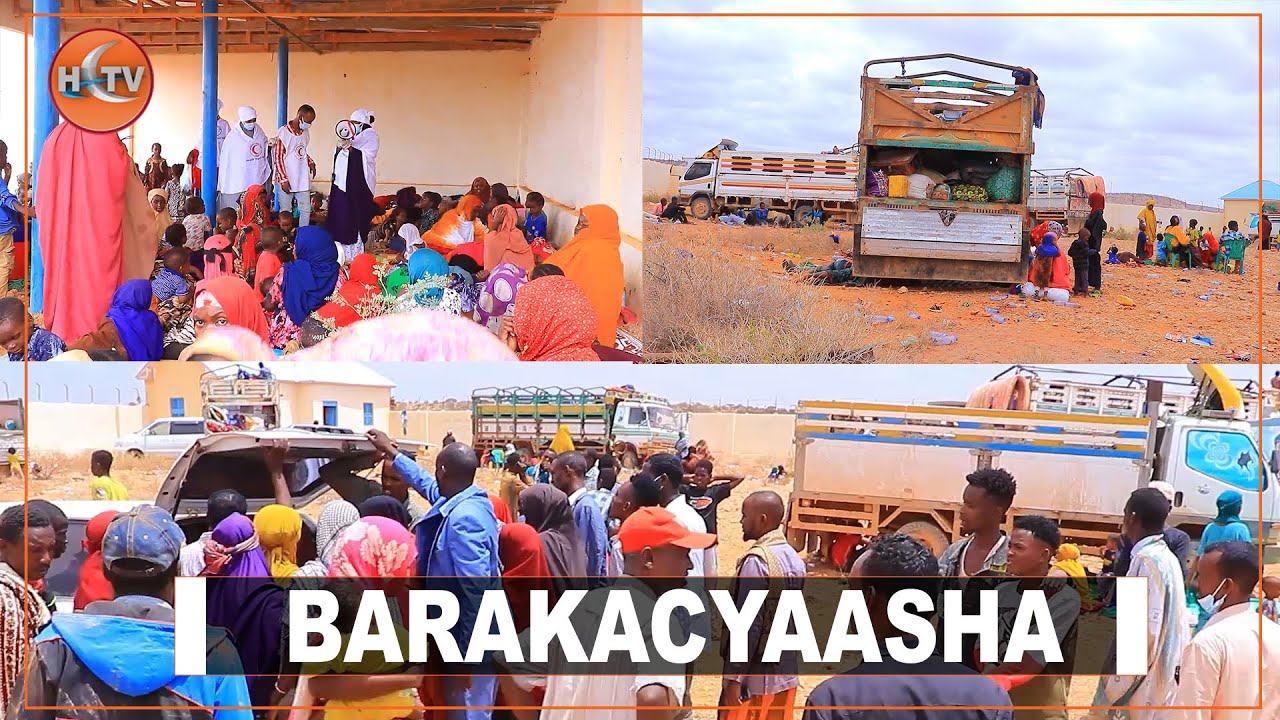 Degmada Xarfo ee Gobolka Mudug oo Lagu  soo dhaweeyey Barakacayaashii Laascanood