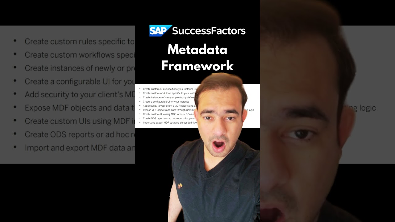 What is Metadata Framework (MDF)?