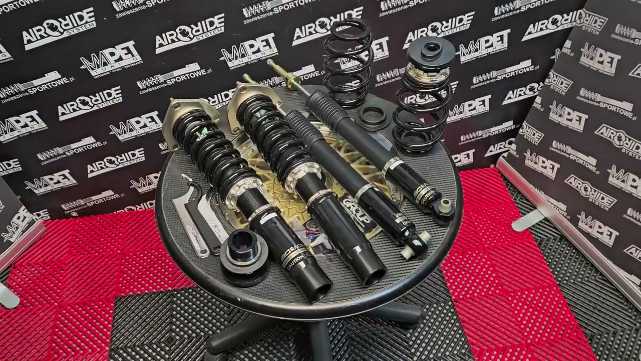 Gwint Zawieszenie gwintowane BC Racing BR-RS Audi A4 B9 / A5 - MAPET-TUNING UNBOXING