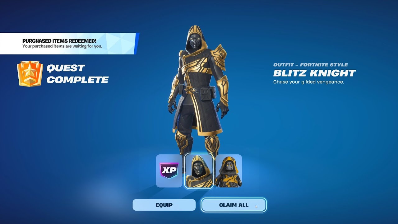 How To Unlock FREE BLITZ SKIN in Fortnite
