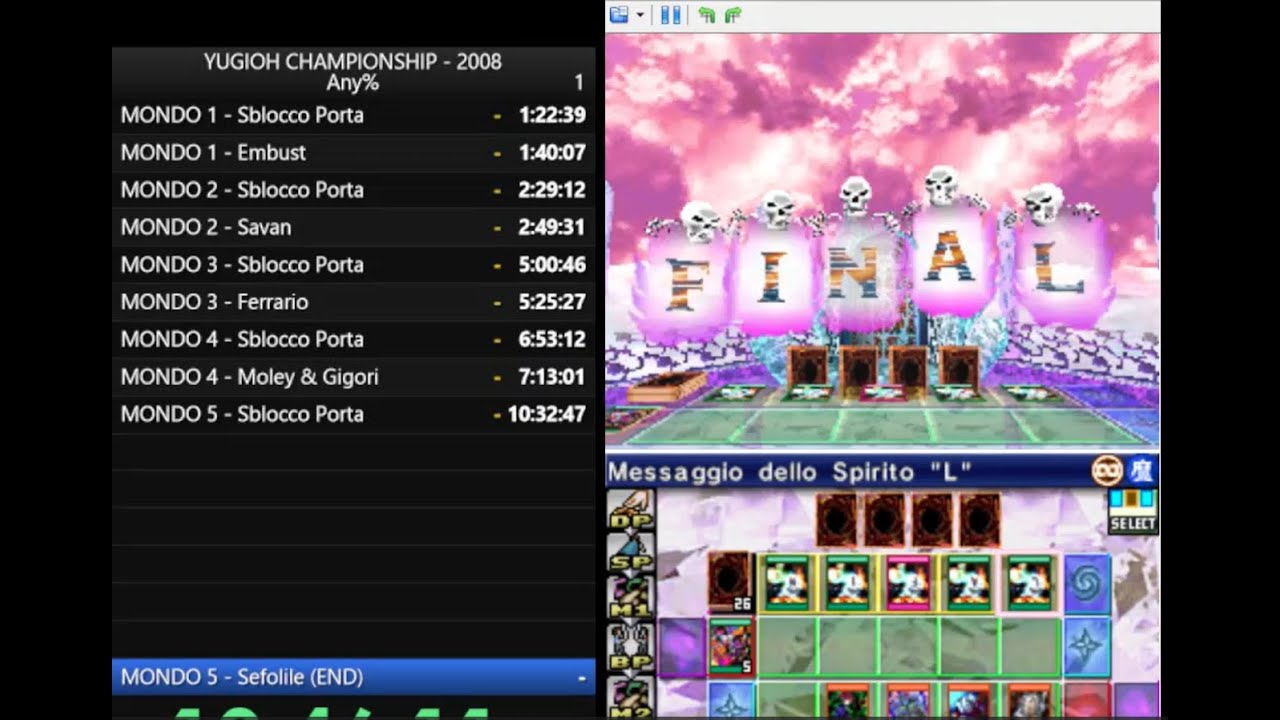 YUGIOH WORLD CHAMPIONSHIP 2008 ANY% SPEEDRUN [09:14:43][WR]