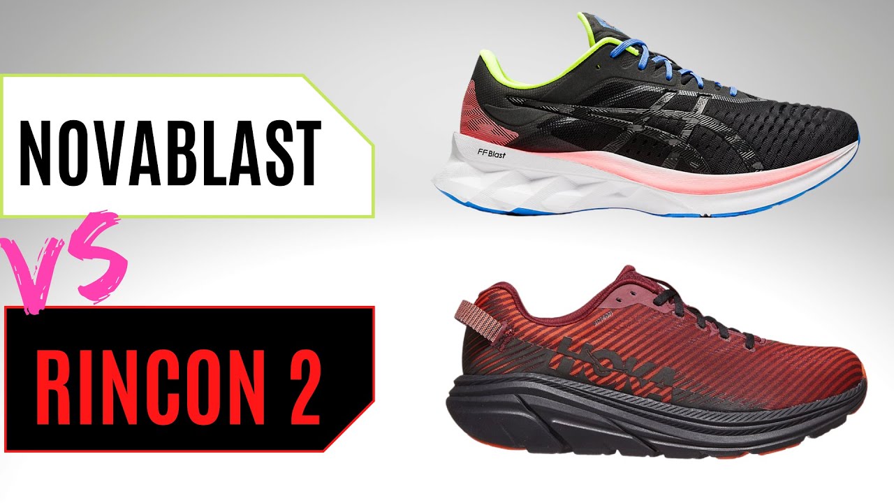 Asics Novablast Vs Hoka Rincon 2 | Daily Trainer Running Shoe Battle!