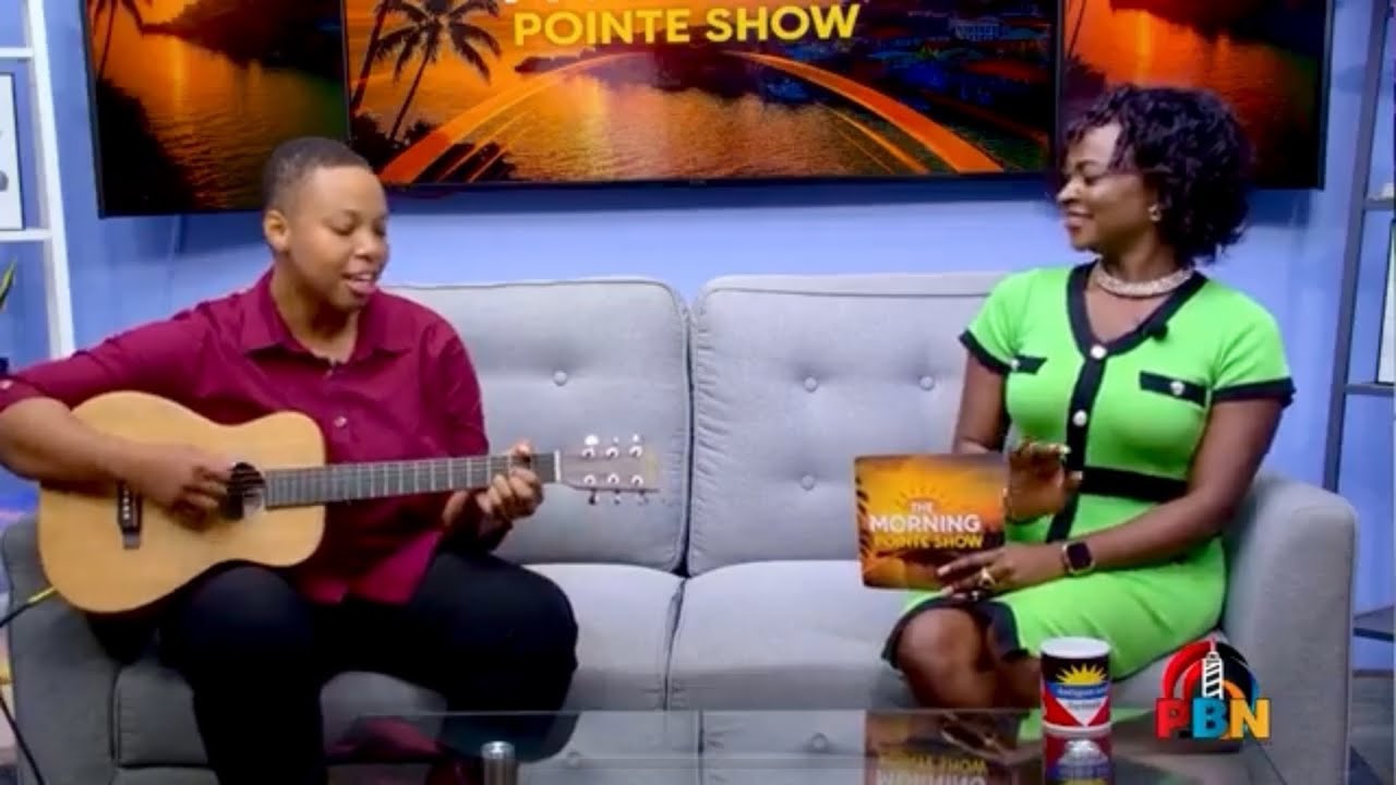 Zeeva on the Pointe Morning Show February 19th, 2026 - First TV Appearance in Antigua 🇦🇬