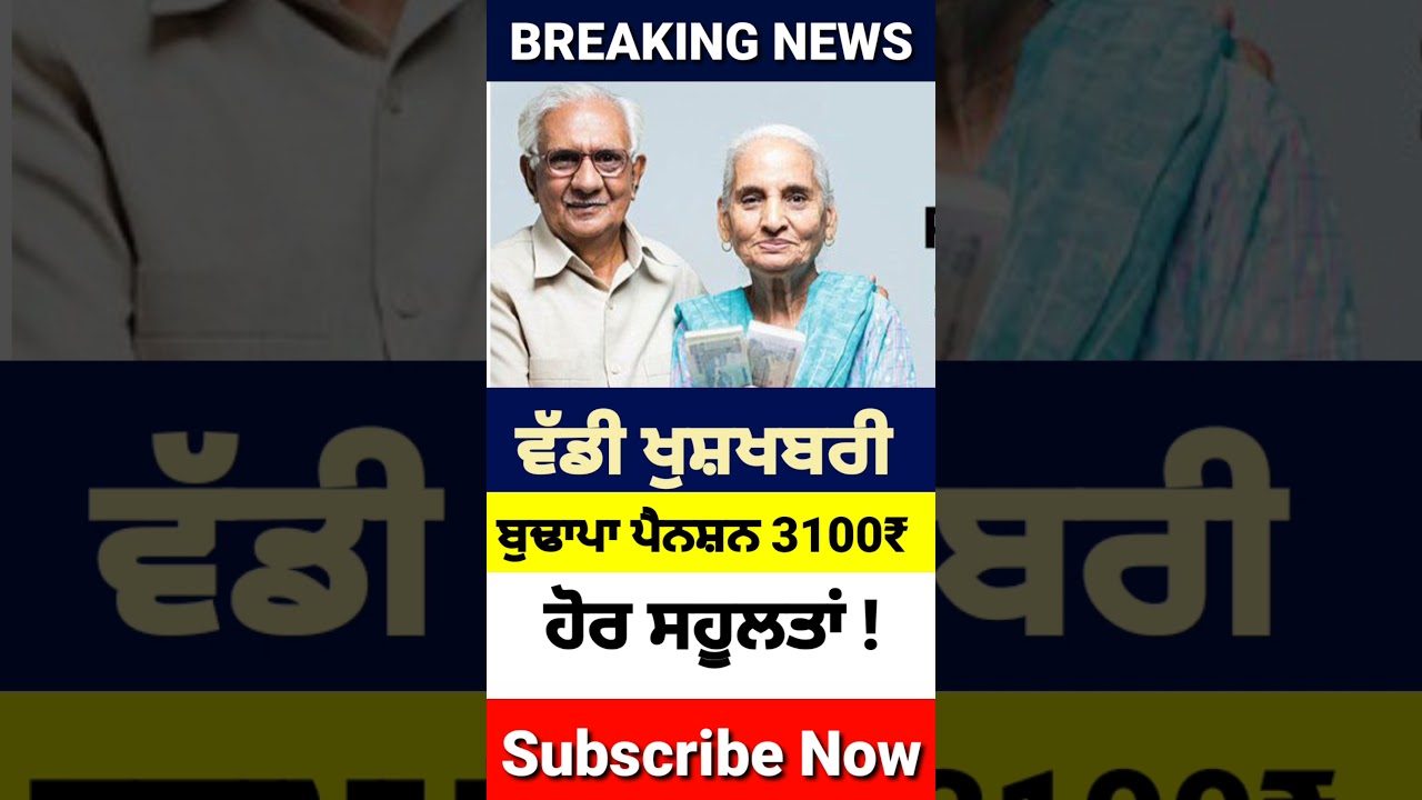3100₹ ਪੈਨਸ਼ਨ ਸਕੀਮ, 3100 Pension Scheme, Budapa Pension 3100, #pension