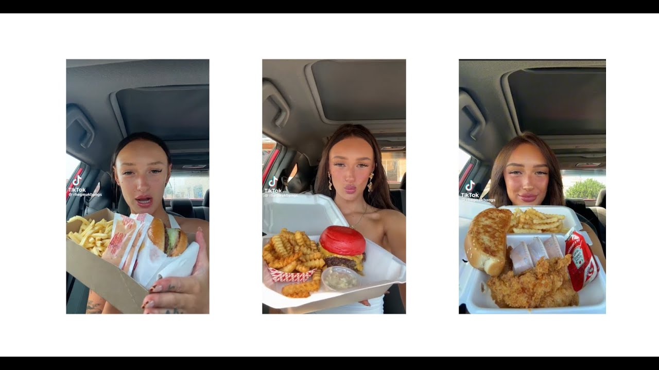 RHEGAN MUKBANG COMPILATION TIK TOK