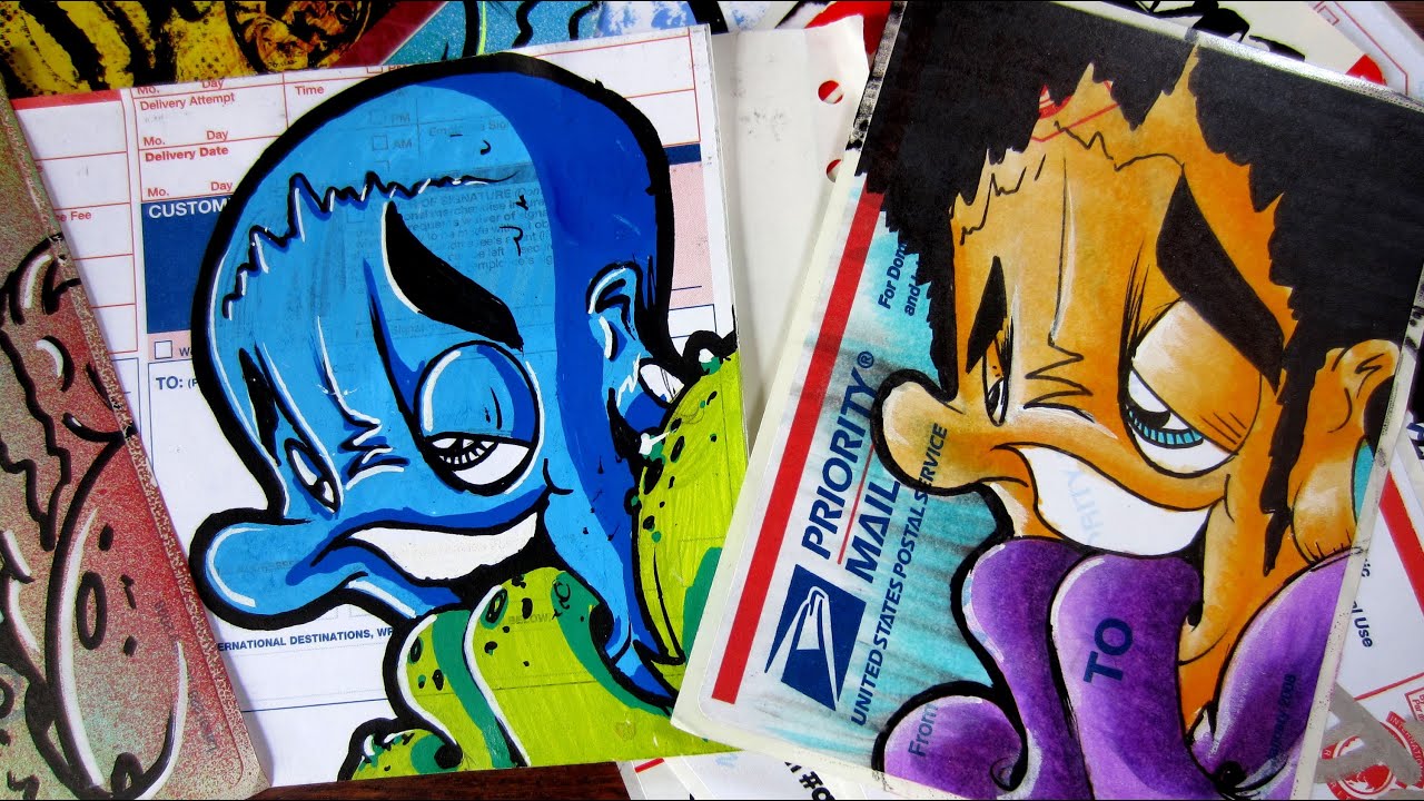 Decoy Graffiti Sticker Trade