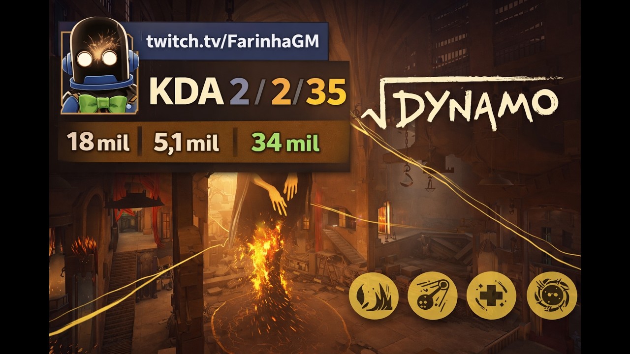 Como um main Suporte joga de Dynamo no HIGH Elo Brasileiro ( Jogando fila PUG ) - Deadlock