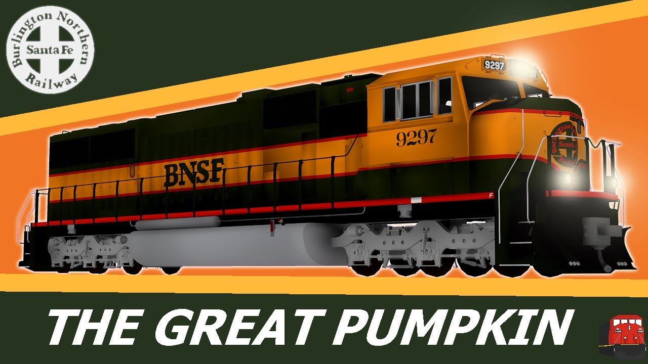 «Великая тыква» BNSF — BNSF 9297 / BNSF 1474