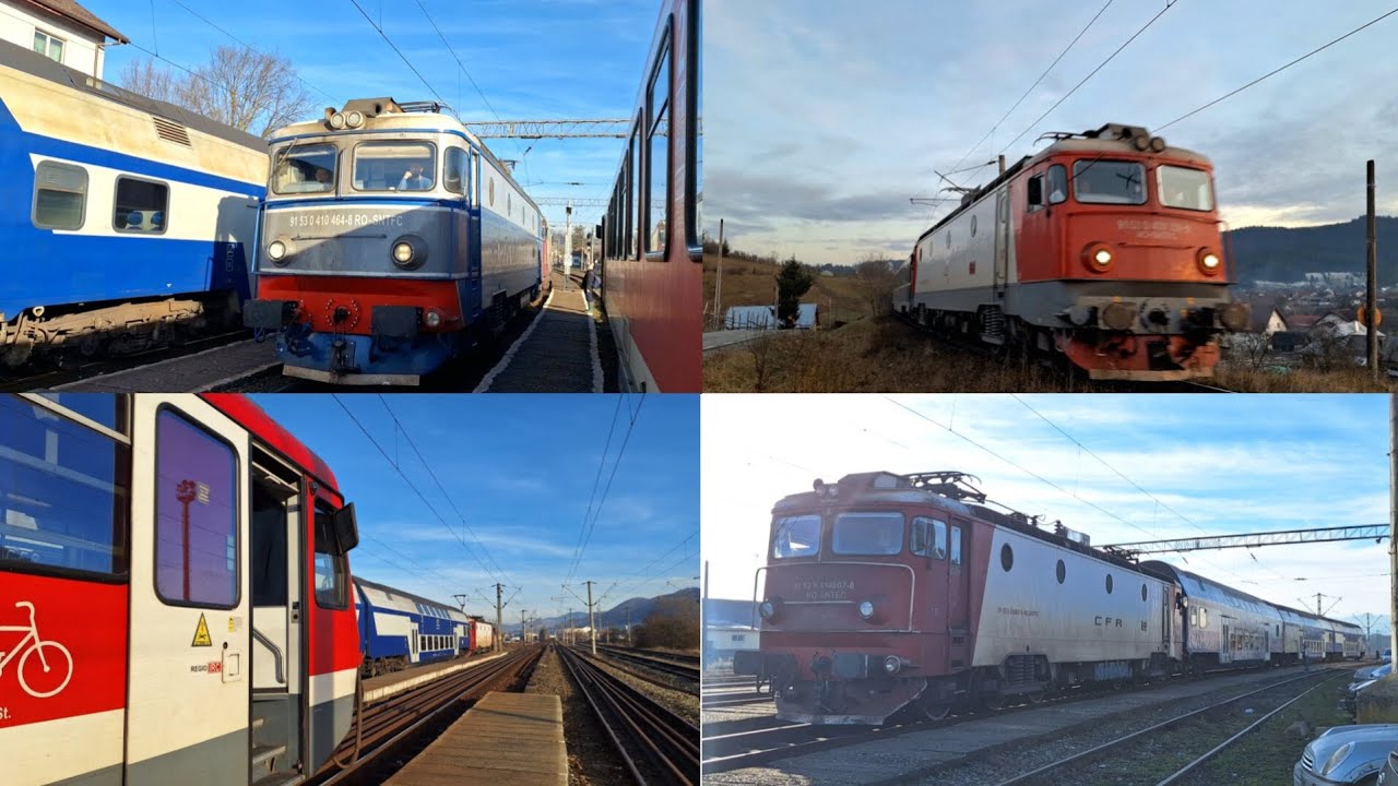 Activitate feroviară în stația Beclean pe Someș, Năsăud si Lunca Ilvei 17,30.12.2025