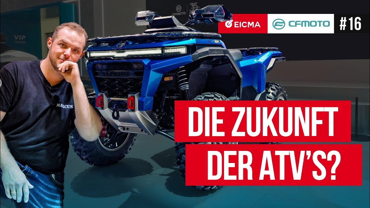 EICMA 2024 #16 CFMOTO VISION GEN 4 Details about Prototype / ATV Nation Germany / 4K