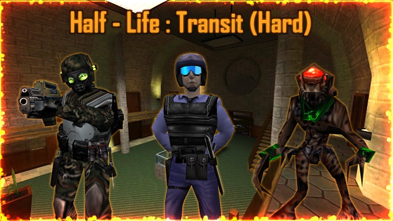 [Half Life - Transit (Hard)] Mod Full Walkthrough 1440p60