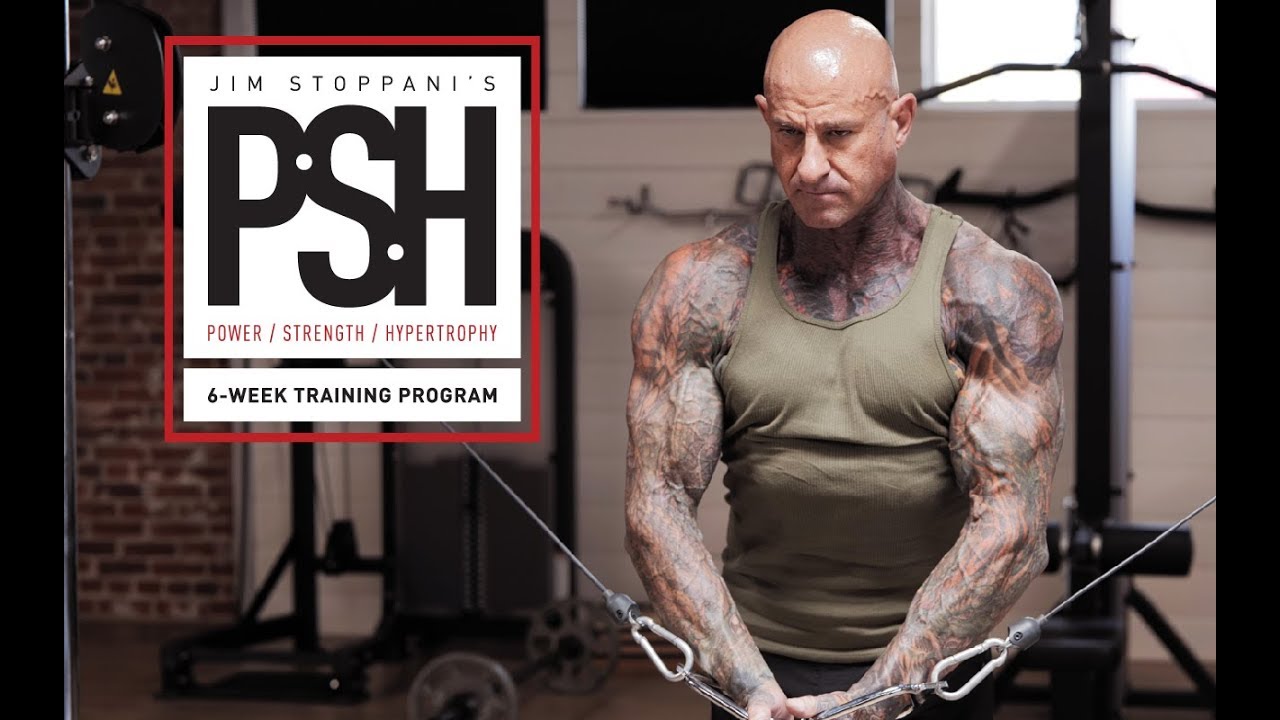 Jim Stoppani's [PSH] Power,Strength,Hypertrophy Workout Program | Day 4 Walk-through