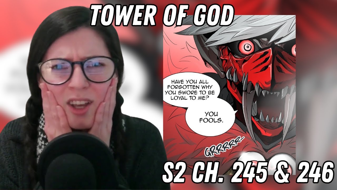 Tower of God Webtoon Reaction: Season 2 Chapters 245 & 246 - Eye Symbolism and Power Struggles!