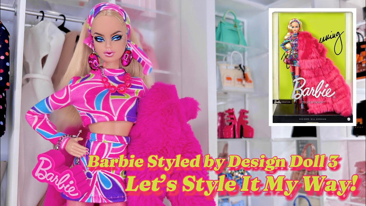 My Version of the New Barbie Styled by Design Doll 3 by Bill Greening