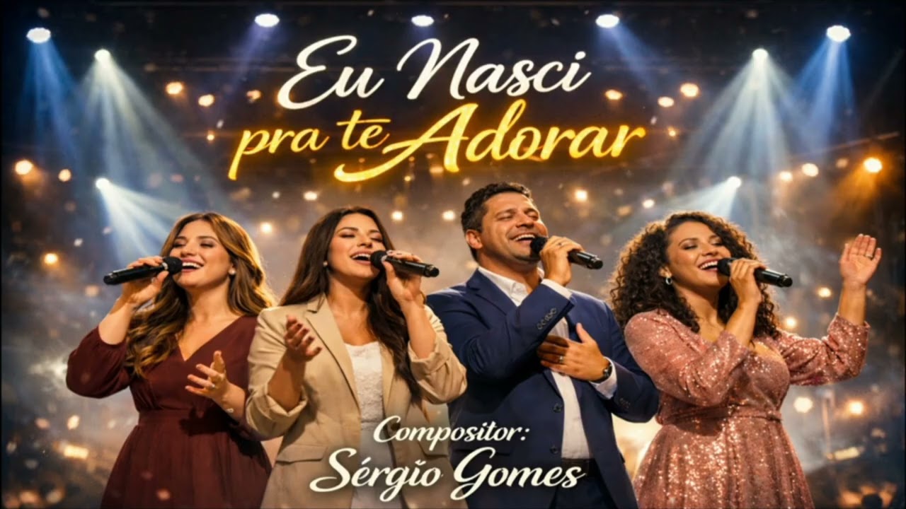 EU NASCI PRA TE ADORAR - COMPOSITOR - SÉRGIO GOMES.