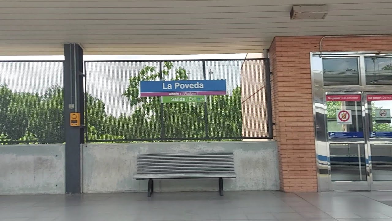 Metro de Madrid (Linea 9) La Poveda - Arganda del Rey