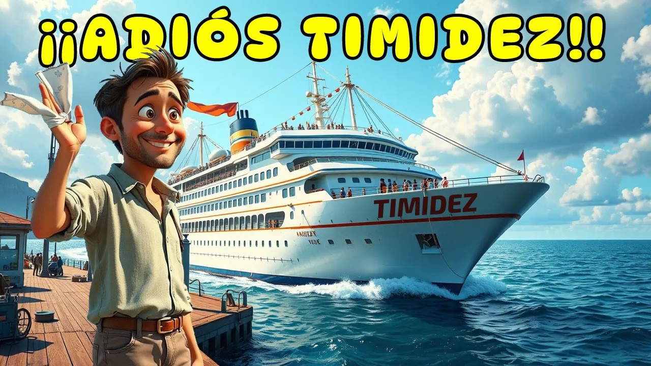 Cómo Superar la Timidez: 4 Técnicas  Prácticas para Ganar Confianza y Seguridad (con Arte IA)🤖✨