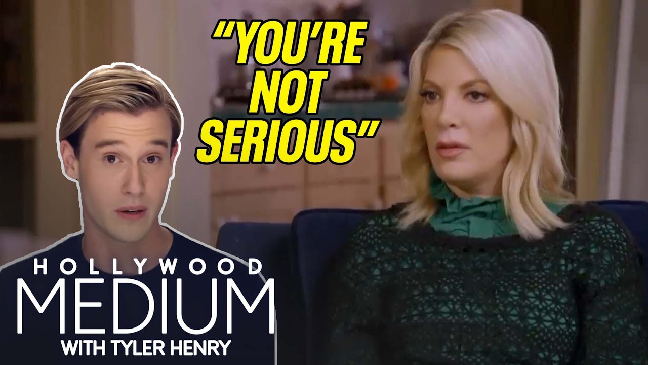 Tyler Henry Connects Tori Spelling to Late Best Friend After Heart Attack | Hollywood Medium | E!