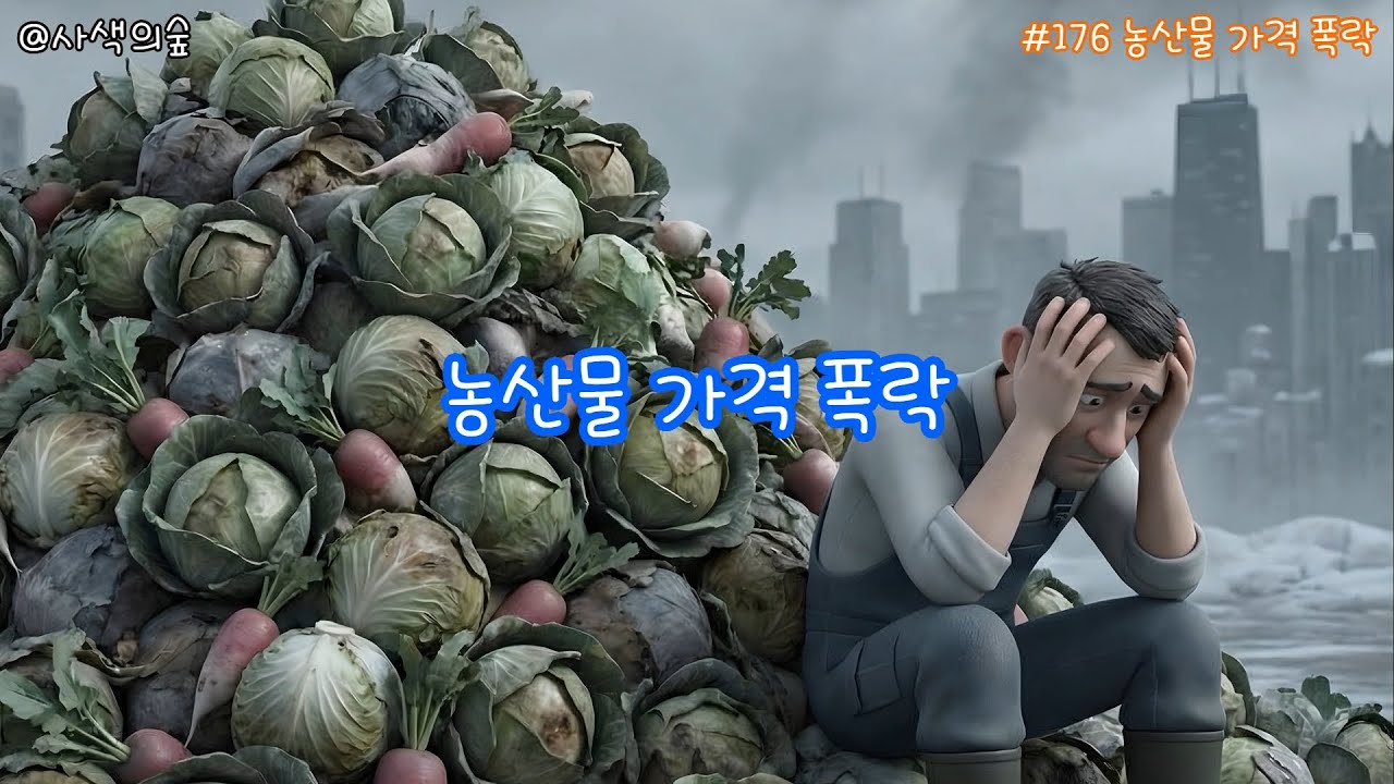[사색의 숲] #176 농산물 가격 폭락