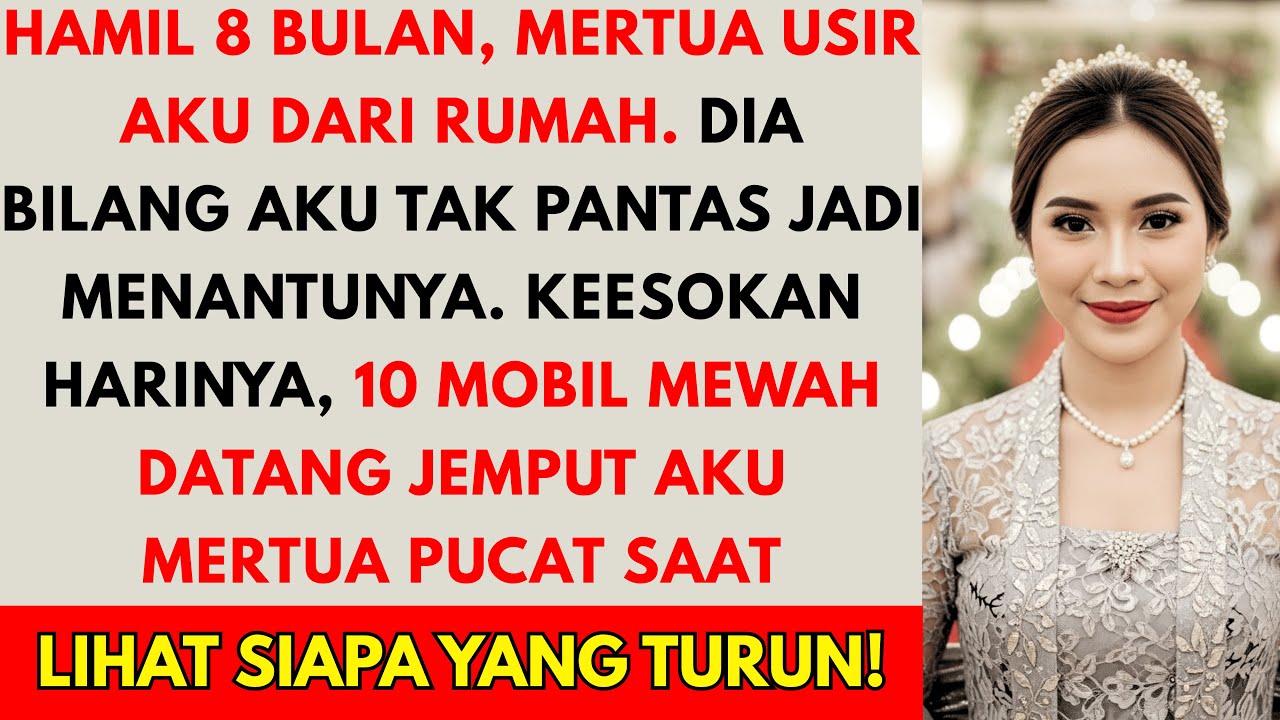 Mertua usir aku dari rumah saat hamil 8 bulan - tapi dia tak tahu siapa ayah kandungku yang seben...